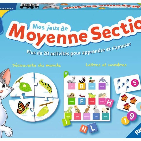 New Sealed Ravensburger Mes jeux de moyenne section (My Middle Section Games) - Picture 11 of 15